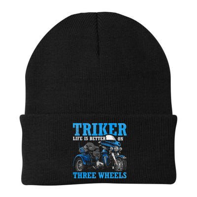 Triker Life Is Better On Three Wheels Motorcycle Trike Beanie