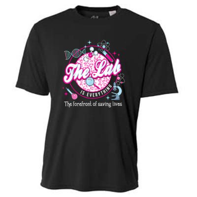 The Lab Is Everything Lab Week 2024 Medical Lab Science Cooling Performance Crew T-Shirt