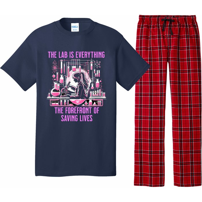 The Lab Is Everything The Forefront Of Saving Lives Lab Week Pajama Set