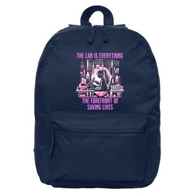 The Lab Is Everything The Forefront Of Saving Lives Lab Week 16 in Basic Backpack