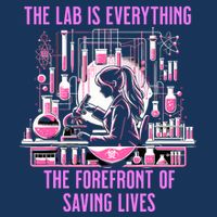 The Lab Is Everything The Forefront Of Saving Lives Lab Week Baby Bodysuit