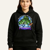 The Lake Is Calling And I Must Go Fishing Hoodie
