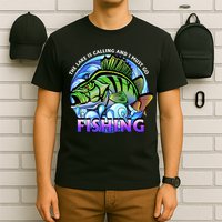 The Lake Is Calling And I Must Go Fishing T-Shirt