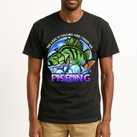 The Lake Is Calling And I Must Go Fishing Tall T-Shirt