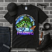 The Lake Is Calling And I Must Go Fishing Tall T-Shirt