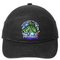 The Lake Is Calling And I Must Go Fishing 7-Panel Snapback Hat