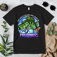 The Lake Is Calling And I Must Go Fishing Premium T-Shirt