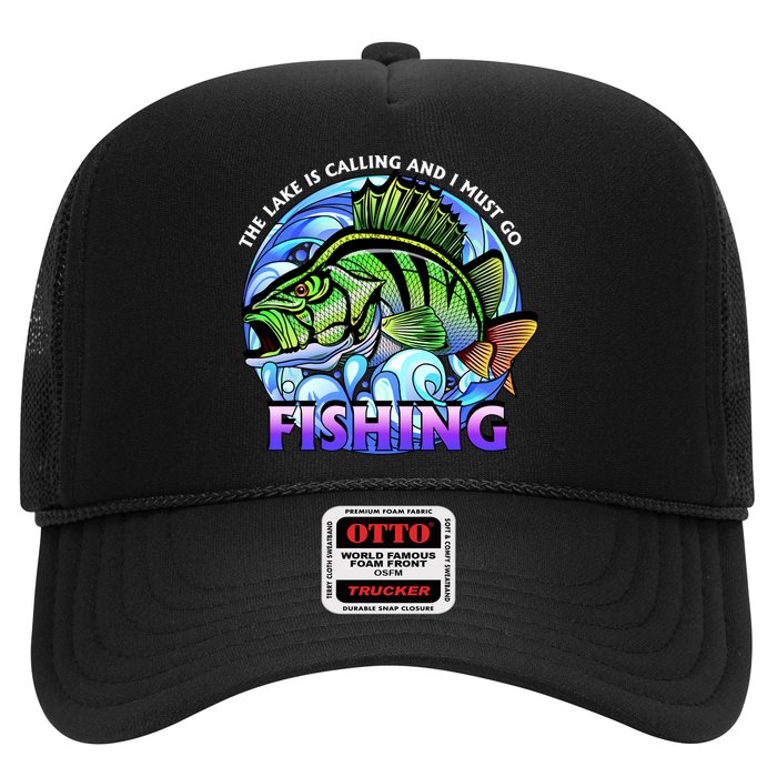 The Lake Is Calling And I Must Go Fishing Hat