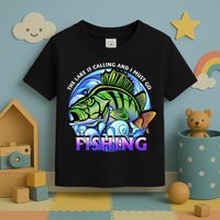 The Lake Is Calling And I Must Go Fishing Toddler T-Shirt