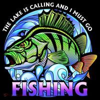 The Lake Is Calling And I Must Go Fishing Visor