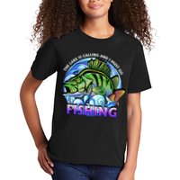 The Lake Is Calling And I Must Go Fishing Kids T-Shirt
