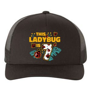 This Ladybug Is 7 Cute Gift Yupoong Adult 5-Panel Trucker Hat