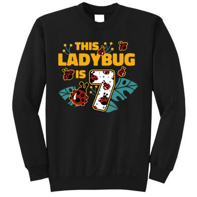 This Ladybug Is 7 Cute Gift Sweatshirt