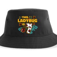 This Ladybug Is 7 Cute Gift Sustainable Bucket Hat