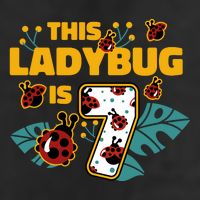 This Ladybug Is 7 Cute Gift Adult Drive Performance Visor