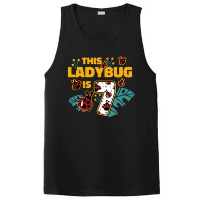 This Ladybug Is 7 Cute Gift PosiCharge Competitor Tank