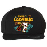 This Ladybug Is 7 Cute Gift Wool Snapback Cap