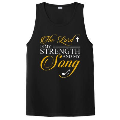 The Lord Is My Strength And My Song PosiCharge Competitor Tank