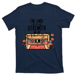 The Lord Is My Strength And My Song Psalm 118:14 Bible Verse T-Shirt