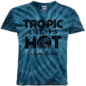 Tropic Like ItS Hot IM Tying The Knot Kids Tie-Dye T-Shirt