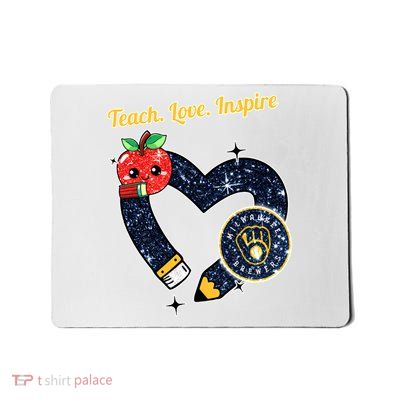 Teacher Love Inspire Mousepad