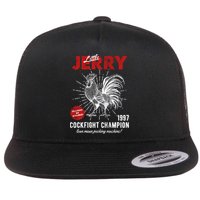 The Little Jerry Cockfight Champion Vintage Flatbill Hat