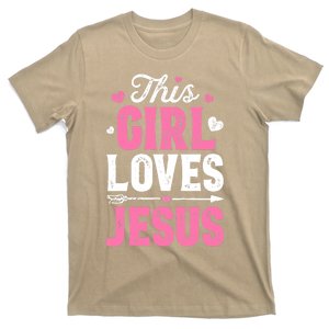 This Loves Jesus Funny Christian Faith Religious Women T-Shirt