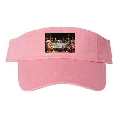 The Lord Jesus Christ With 12 Apostles On The Lords Supper Valucap Bio-Washed Visor