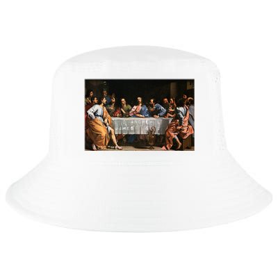 The Lord Jesus Christ With 12 Apostles On The Lords Supper Cool Comfort Performance Bucket Hat