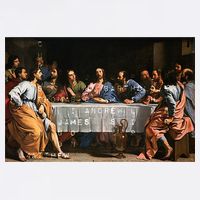 The Lord Jesus Christ With 12 Apostles On The Lords Supper Sweatshirt