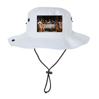 The Lord Jesus Christ With 12 Apostles On The Lords Supper Legacy Cool Fit Booney Bucket Hat