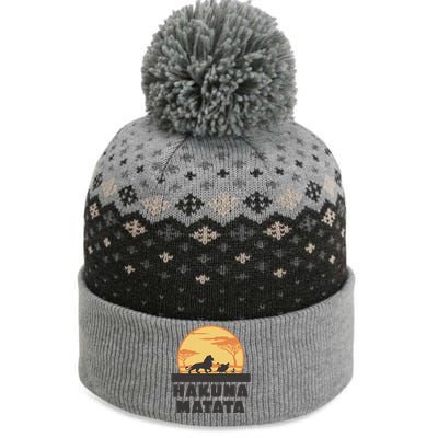 The Lion King H.Akuna Matata The Baniff Cuffed Pom Beanie