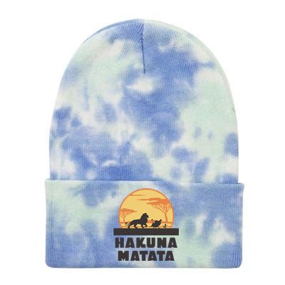 The Lion King H.Akuna Matata Tie Dye 12in Knit Beanie