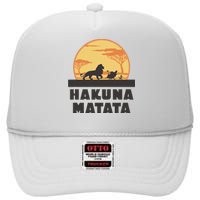 The Lion King H.Akuna Matata High Crown Mesh Back Trucker Hat