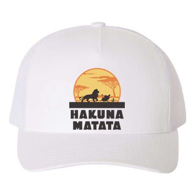 The Lion King H.Akuna Matata Yupoong Adult 5-Panel Trucker Hat