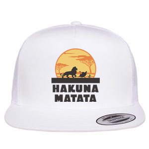 The Lion King H.Akuna Matata Flat Bill Trucker Hat