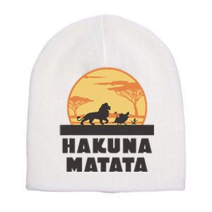 The Lion King H.Akuna Matata Short Acrylic Beanie