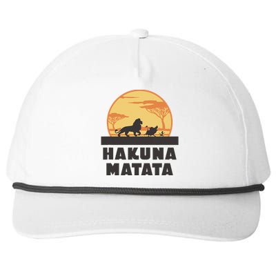 The Lion King H.Akuna Matata Snapback Five-Panel Rope Hat