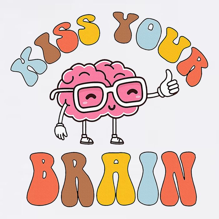 Teacher Life Kiss Your Brain Students Class Cooling Performance Crew T-Shirt