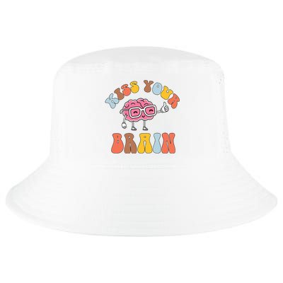 Teacher Life Kiss Your Brain Students Class Cute Funny Cool Comfort Performance Bucket Hat