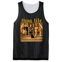 Thug Life Kamala Harris 2024 Feminist Vote Blue Election Mesh Reversible Basketball Jersey Tank