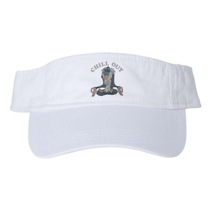 The Lion King Rafiki Vintage Chill Out Meditation Valucap Bio-Washed Visor