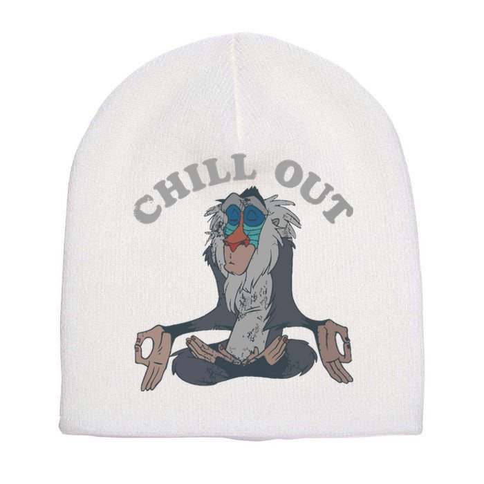 The Lion King Rafiki Vintage Chill Out Meditation Short Acrylic Beanie