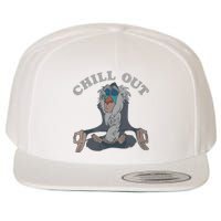 The Lion King Rafiki Vintage Chill Out Meditation Wool Snapback Cap