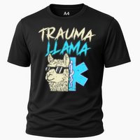 Trauma Llama K Funny Alpaca Llama Snake Performance Shirt
