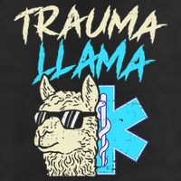 Trauma Llama K Funny Alpaca Llama Snake Adult Drive Performance Visor