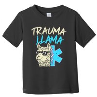 Trauma Llama K Funny Alpaca Llama Snake Toddler T-Shirt