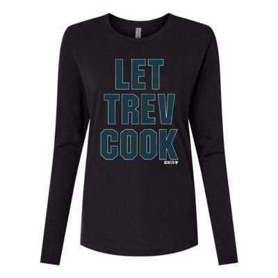 Trevor Lawrence Let Trev Cook Womens Cotton Relaxed Long Sleeve T-Shirt