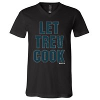 Trevor Lawrence Let Trev Cook V-Neck T-Shirt