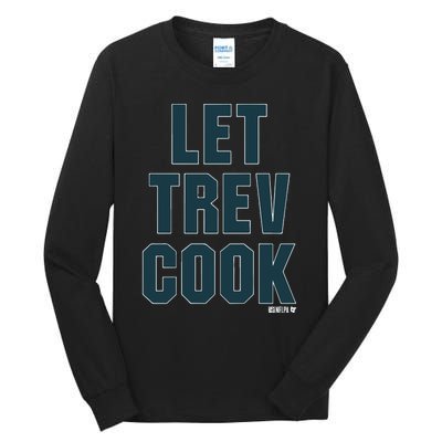 Trevor Lawrence Let Trev Cook Tall Long Sleeve T-Shirt